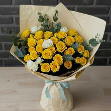 Букет цветов из:  Розы в Мотяково