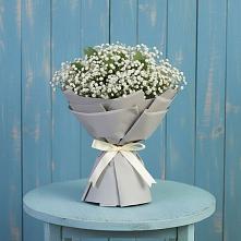 Букет цветов из:  Гипсофила в Мотяково