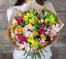 Букет цветов из:  Альстромерии #REPLACE_PRED# Мотяково