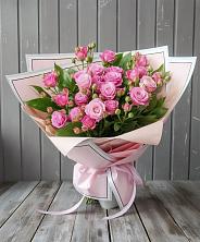 Букет Розовый кустик в Мотяково