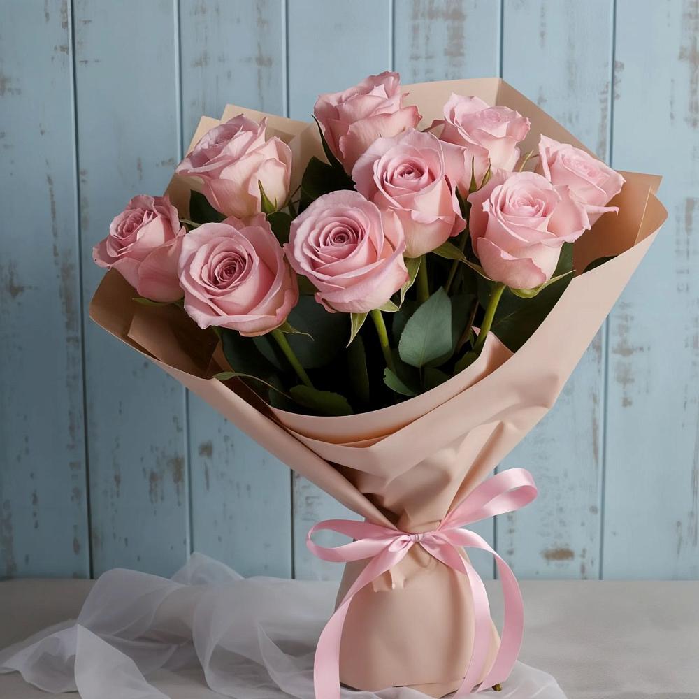 Букет цветов из: Розы в Мотяково