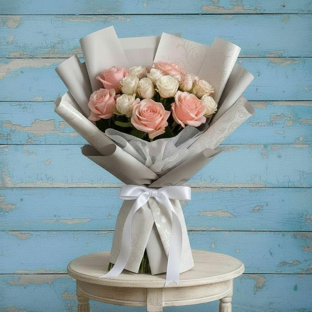 Букет цветов из: Розы в Мотяково