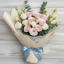 Букет цветов из:  Лизиантусы в Мотяково