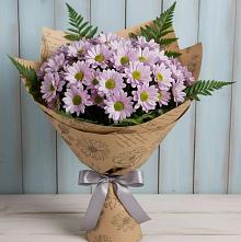 Букет цветов из:  Хризантемы в Мотяково