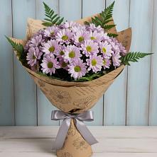 Букет цветов из:  Хризантемы в Мотяково