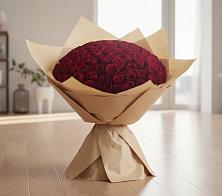 Букет 101 Красная роза в Мотяково