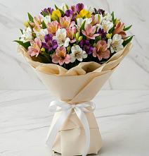 Букет цветов из:  Альстромерии #REPLACE_PRED# Мотяково