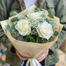 Букет Нежные грёзы в Мотяково Букет цветов из: Розы в Мотяково