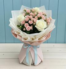 Букет цветов из:  Розы в Мотяково