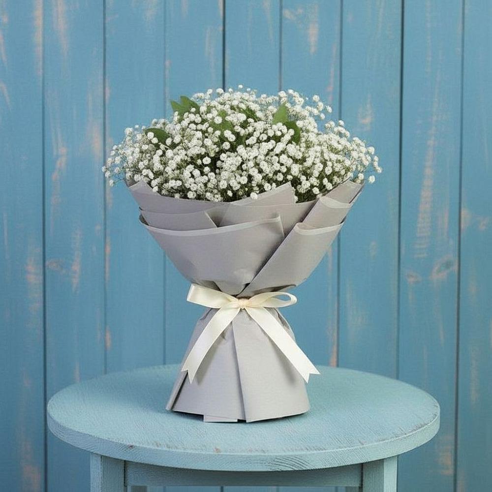 Букет цветов из: Гипсофила в Мотяково