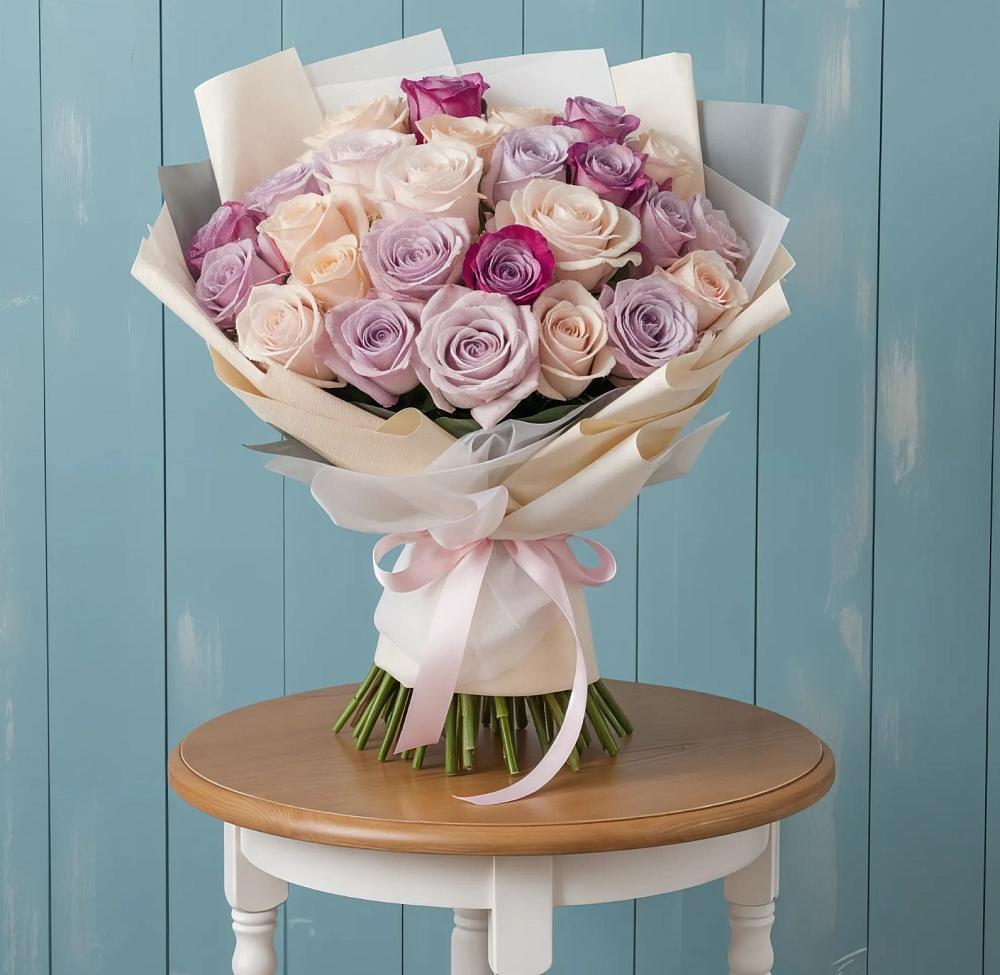 Букет цветов из: Розы в Мотяково