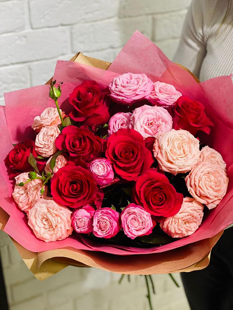 Букет цветов из: Розы в Мотяково