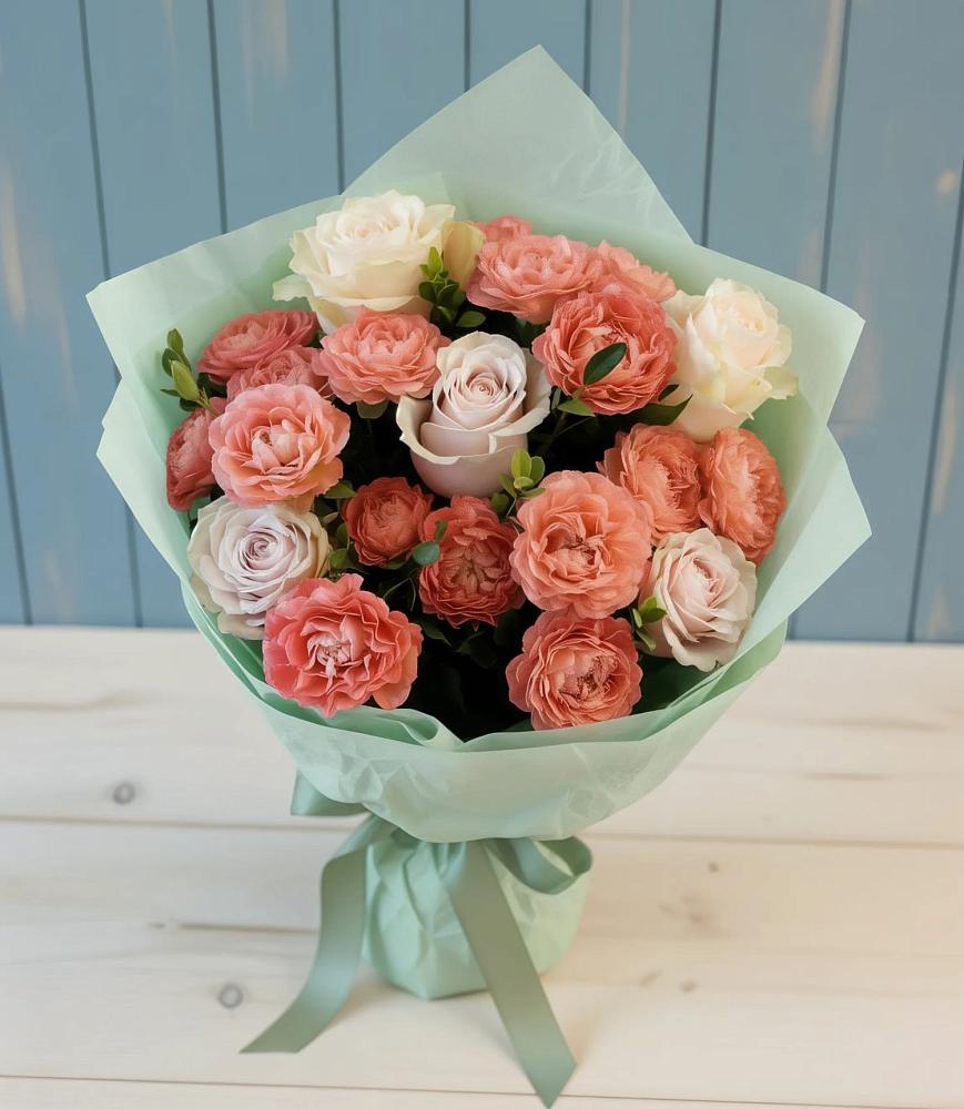 Букет цветов из: Розы в Мотяково