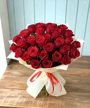 Букет 29 Красных роз в Мотяково