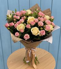 Букет цветов из:  Розы в Мотяково