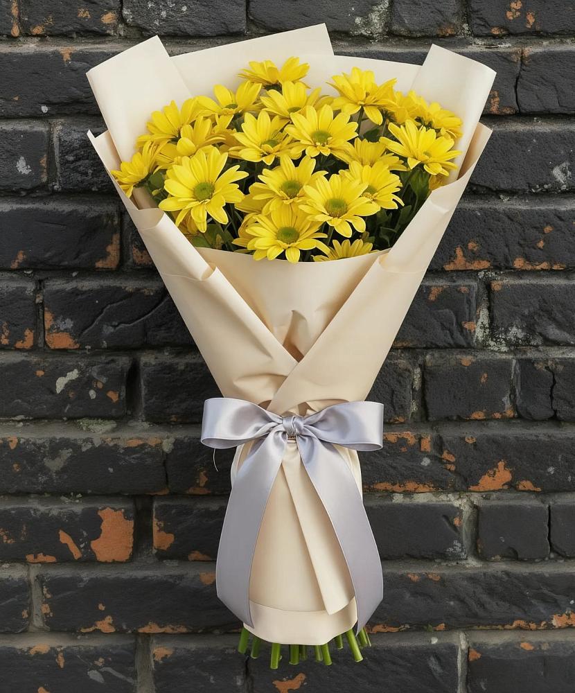 Букет цветов из: Хризантемы в Мотяково