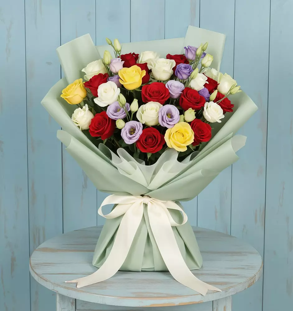 Букет цветов из: Розы в Мотяково