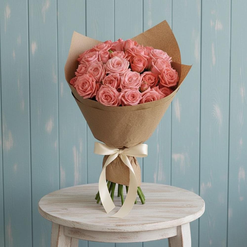 Букет цветов из: Розы в Мотяково