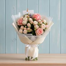 Букет цветов из:  Розы в Мотяково