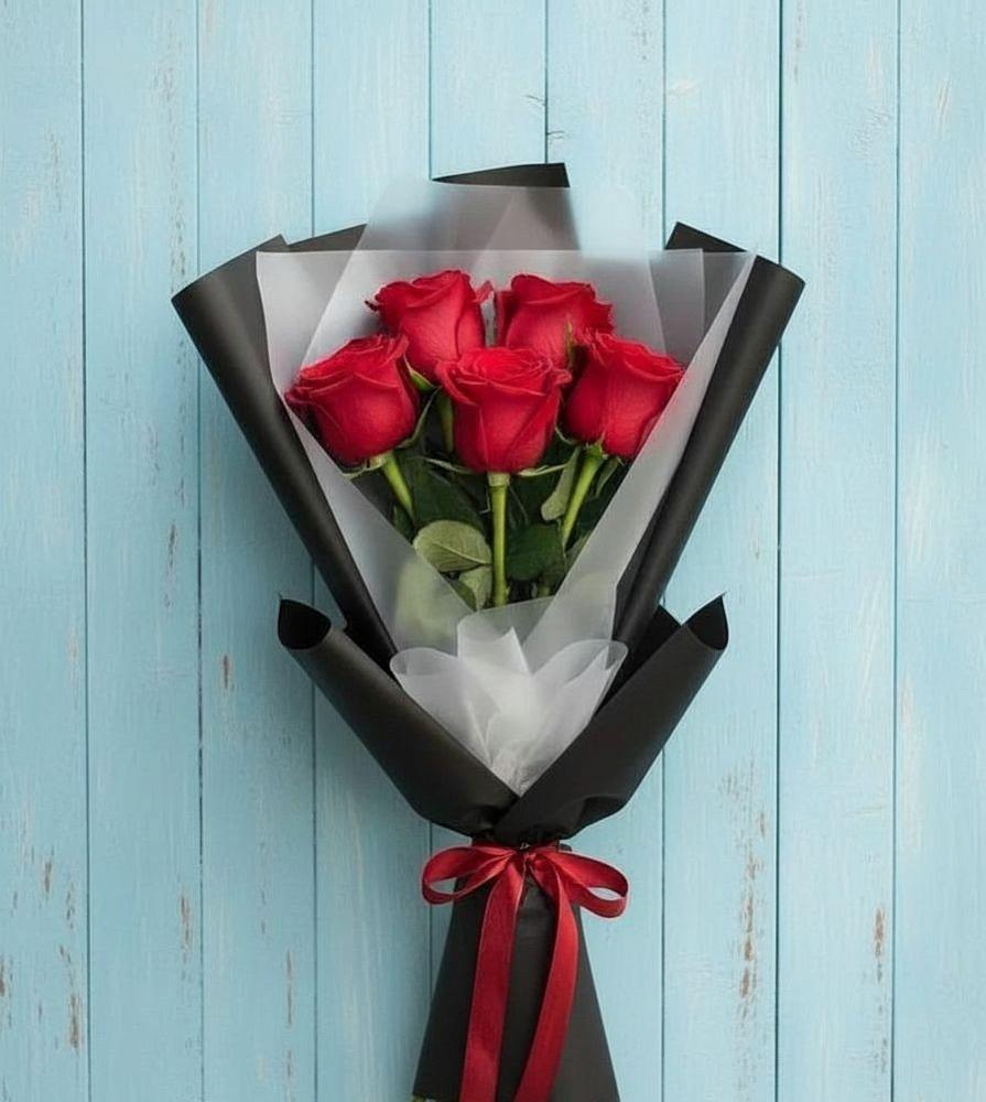 Букет цветов из: Розы в Мотяково